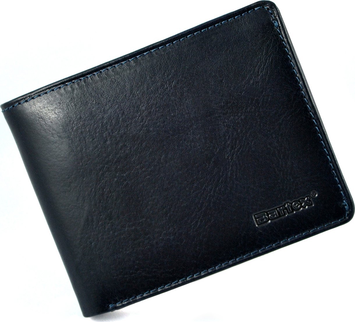 Bartex BARTEX 10207M skórzany portfel męski granatowy 10207M
