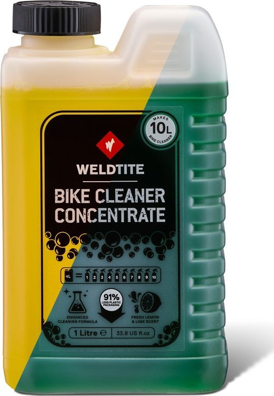 Weldtite Koncentrat do mycia roweru WELDTITE BIKE CLEANER CONCENTRATE MIXED PACK LIME & LEMON 1L