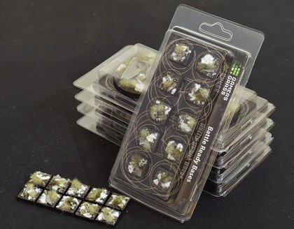 Gamers Grass Gamers Grass: Bases Square - Winter 20mm (10 szt.)