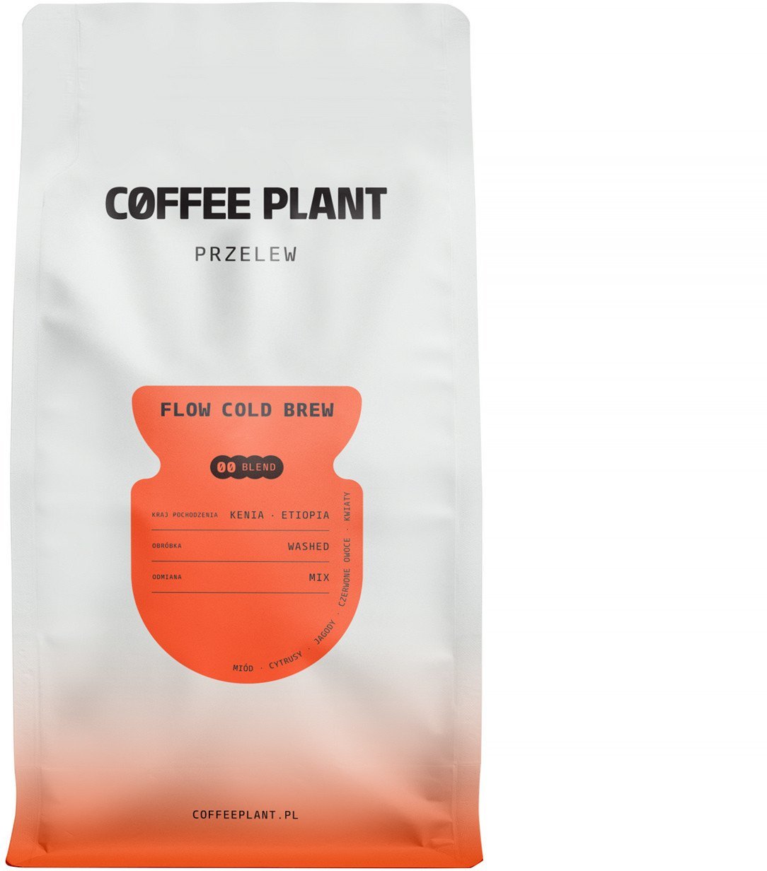 COFFEE PLANT - kawa ziarnista Flow Cold Brew Filter 800 g