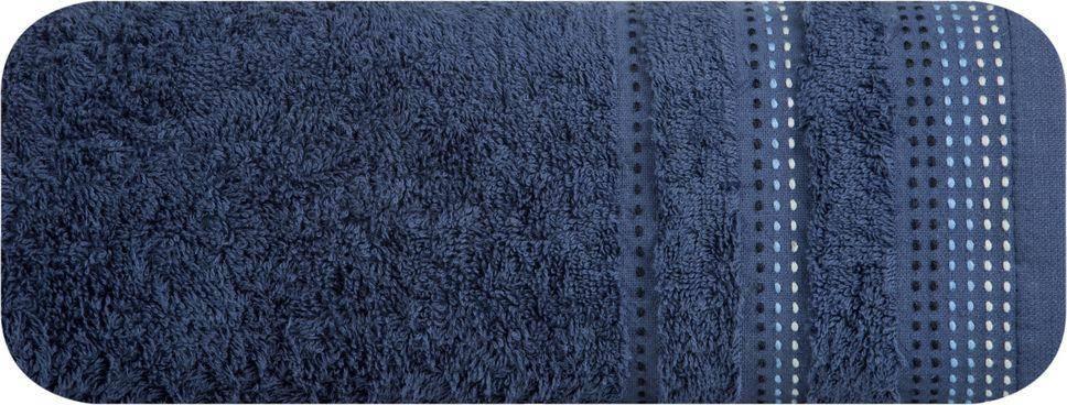 Eurofirany Ręcznik Kąpielowy Pola (09) 50 x 90 Granatowy