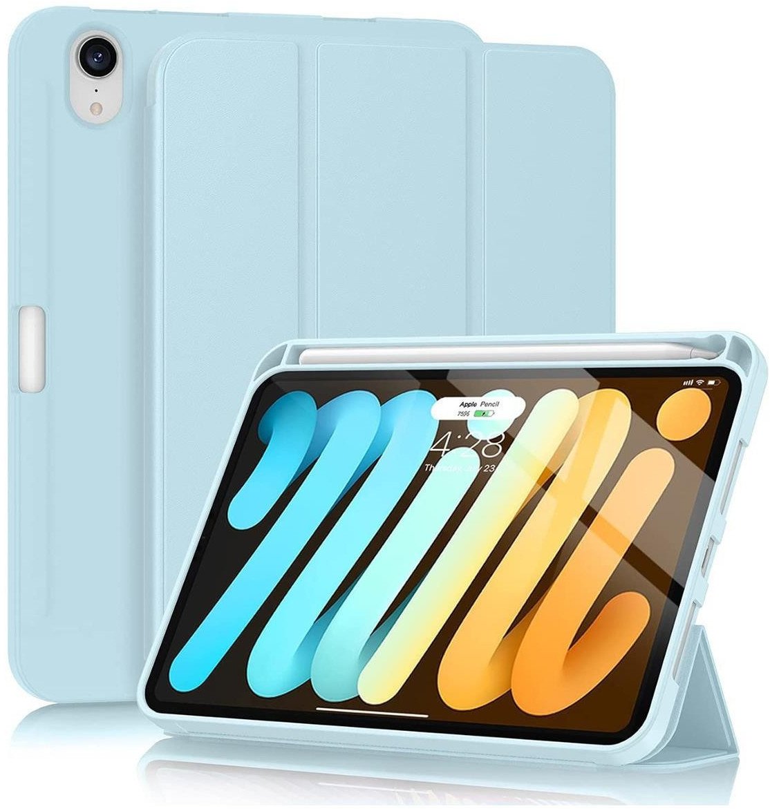 Etui z klapką Supero Smartcase do iPad Air 11 2024 / iPad Air 11 2025 M3, niebieskie