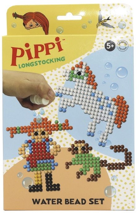 Zestaw koralików wodnych kreatywna zabawka dla dzieci, Pippi Langstrumpf