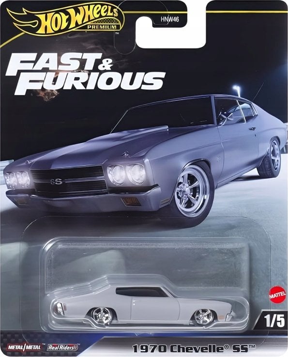 Mattel Hot Wheels Premium 1970 Chevelle SS 1:64 - Szybcy i Wściekli