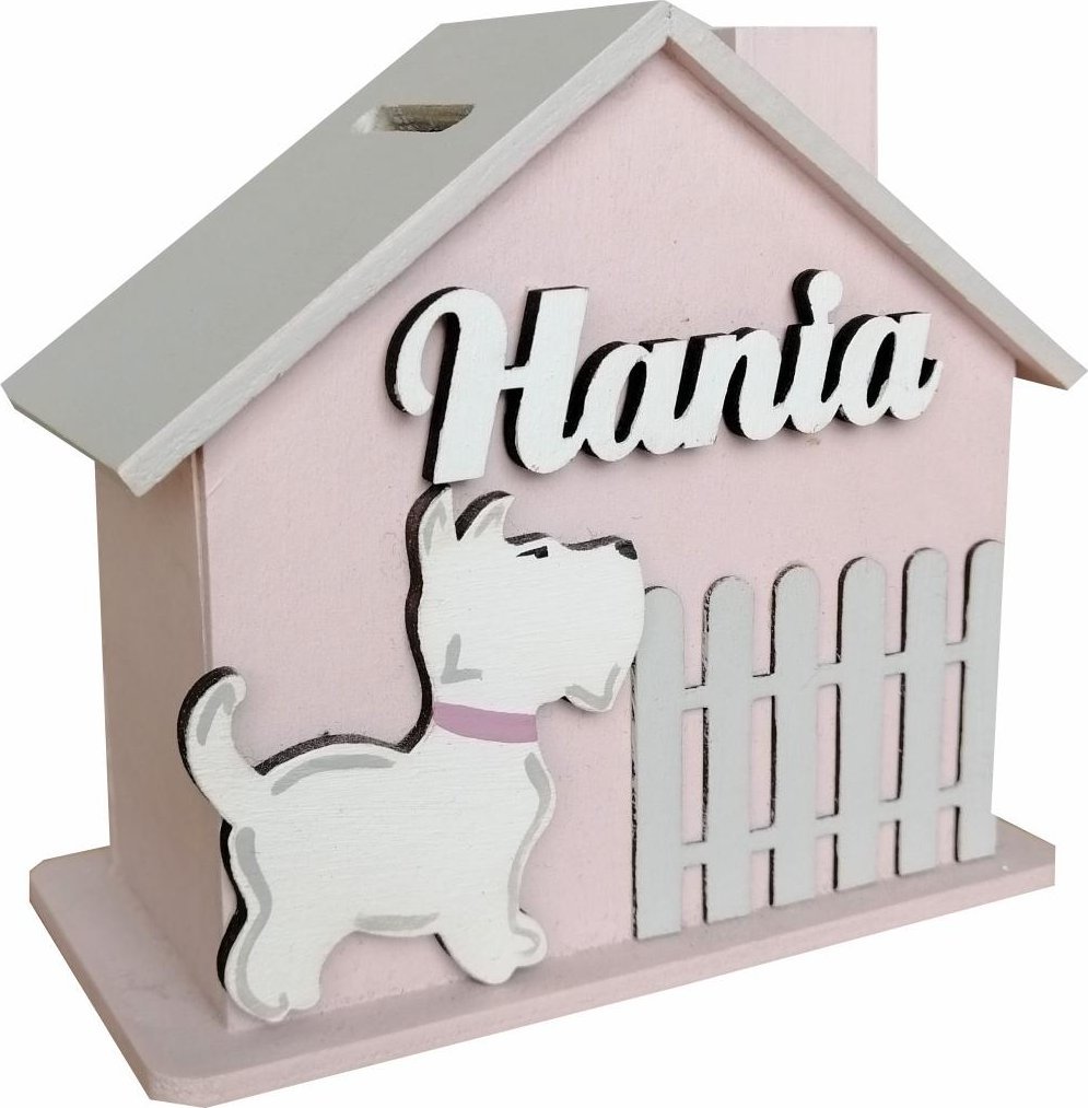 Prowansalska Manufaktura Skarbonka z imieniem nr 20