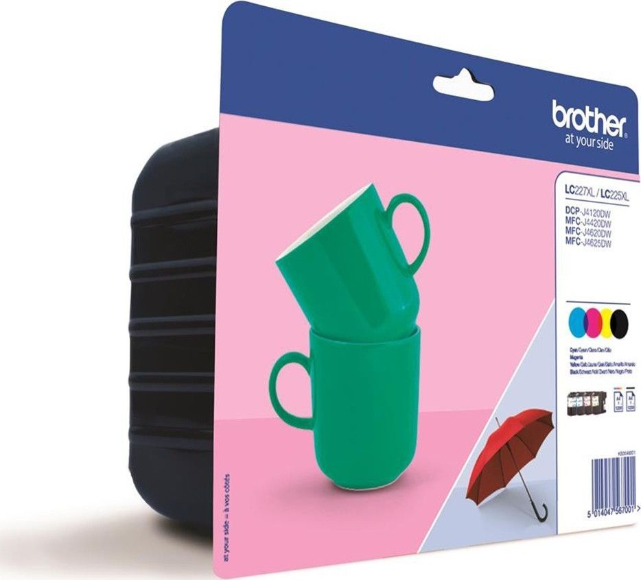 Tusz Brother Brother Tusz LC227XLVALBP CMYK 4pack