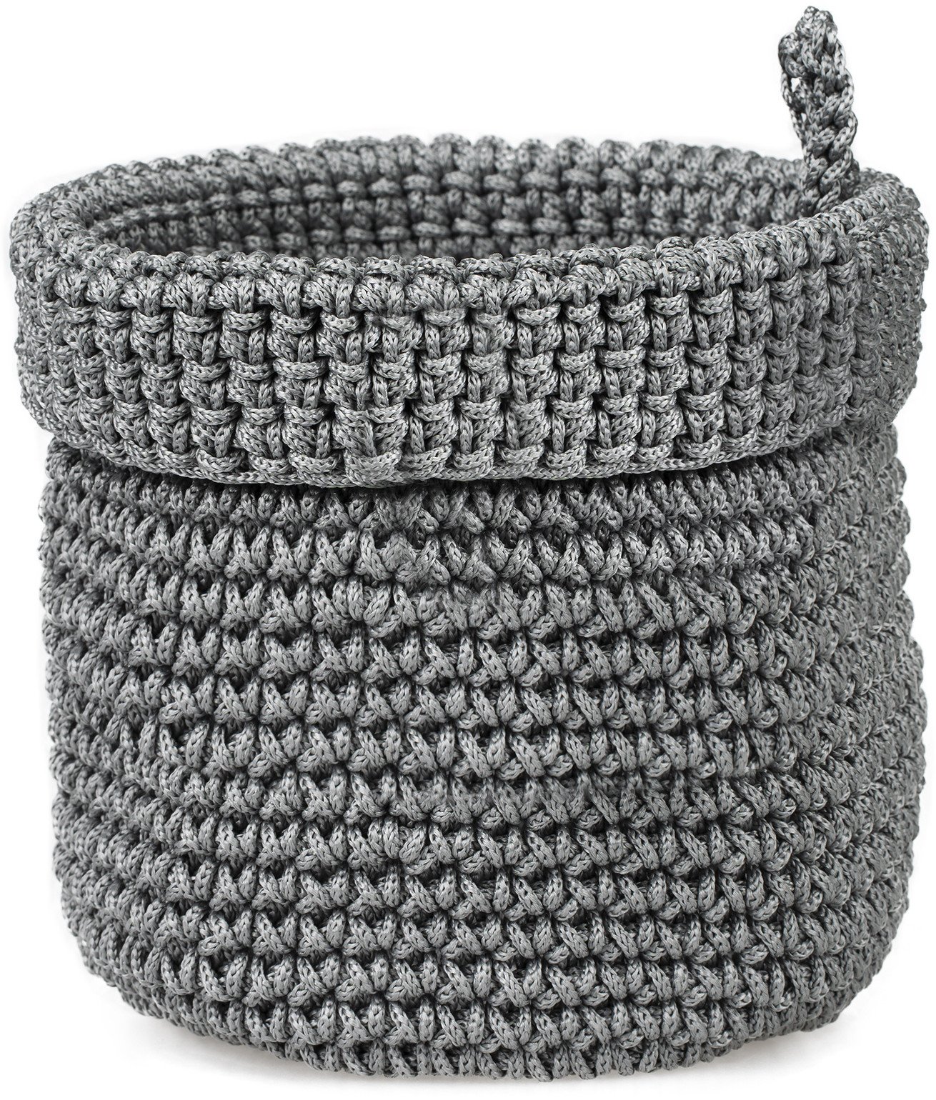 Koszyk łazienkowy Momo Way szary 17cm