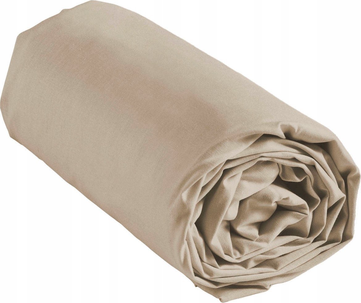 Douceur d`Interieur Prześcieradło na gumce LINETTE, 160 x 200 cm, bawełna