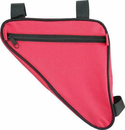 Carcommerce Sakwa rowerowa pod ramę czerwona