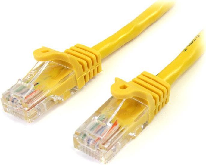 StarTech Patchcord, Cat5e, 1m, żółty (45PAT1MYL)