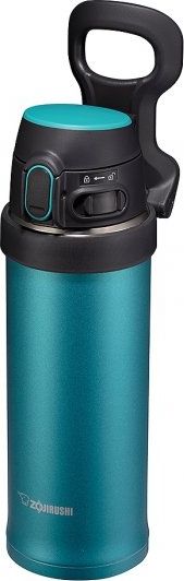 ZOJIRUSHI Kubek termiczny Zojirushi Flip-and-Go 480 ml z ceramiczną powłoką (turkusowy)