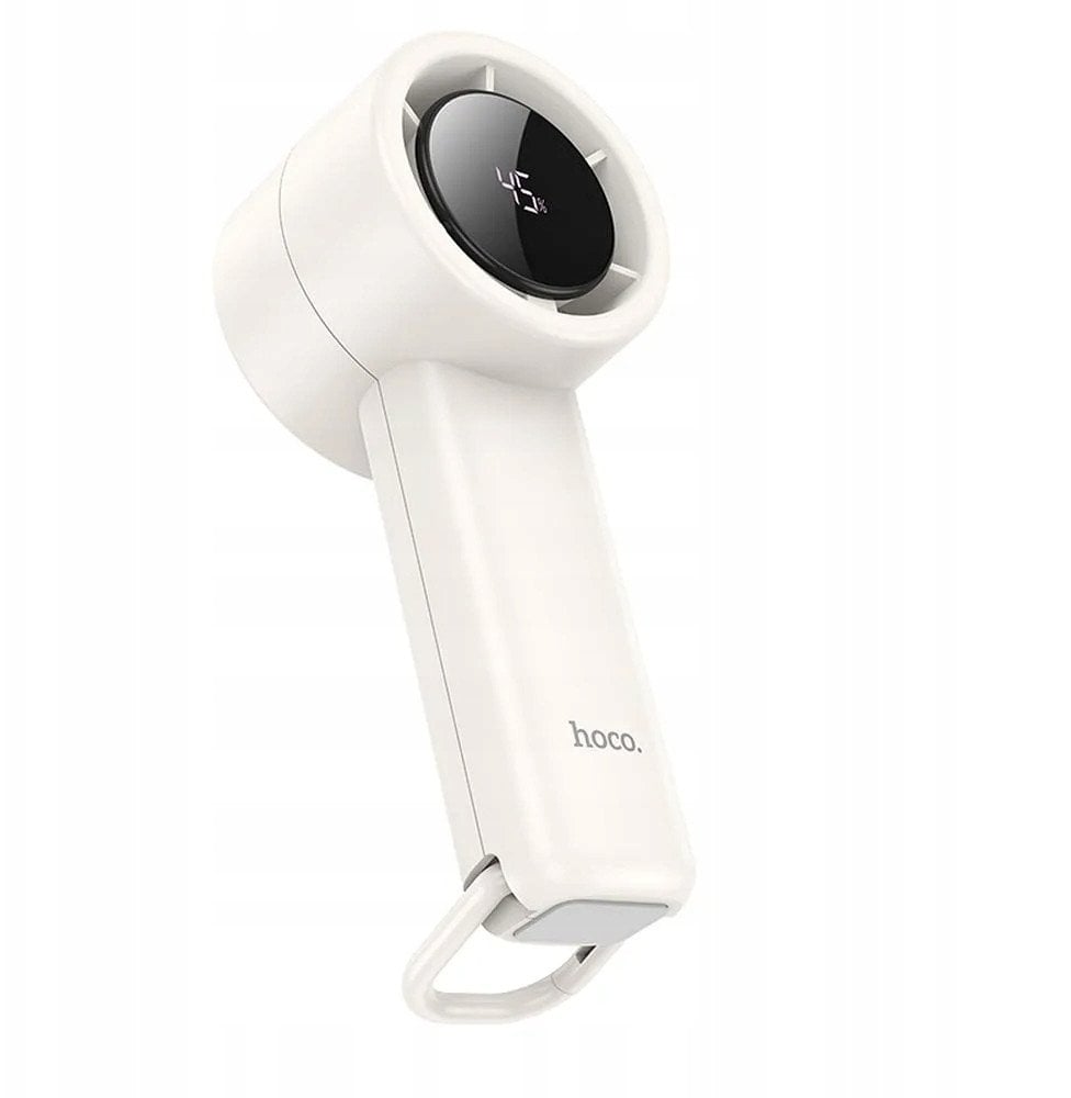 Wentylator przenośny Hoco super szybki HX63 biały