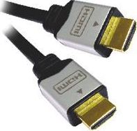Kabel PremiumCord HDMI - HDMI 2m srebrny (kphdmg2)