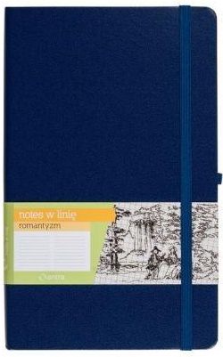 Antra Notes A6 Linia Romantyzm Granat (260291)