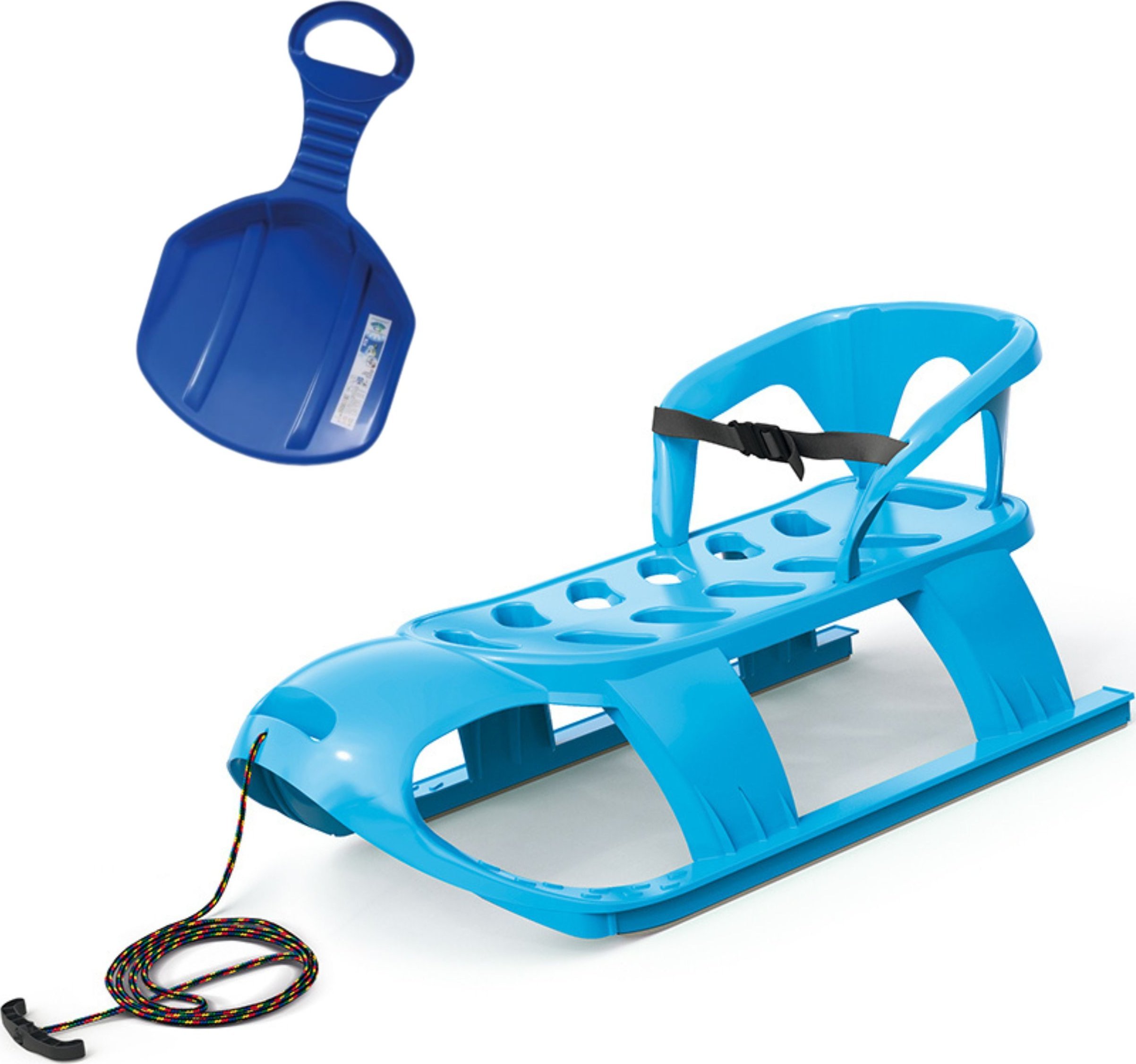 Prosperplast Sanki z oparciem BEZZY SEAT + Ślizg Jabłuszko