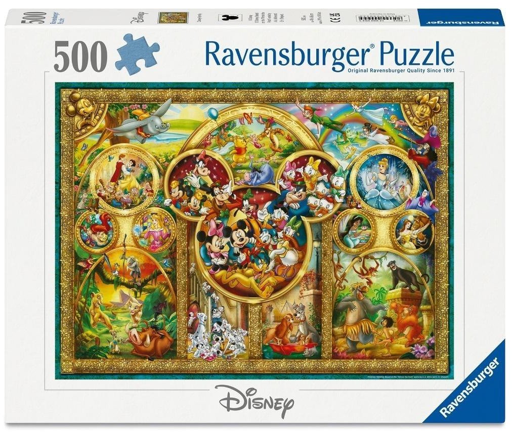 Puzzle 2D: Świat Disneya 500el