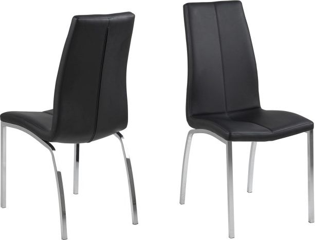 Actona Krzesło Asama PU czarne