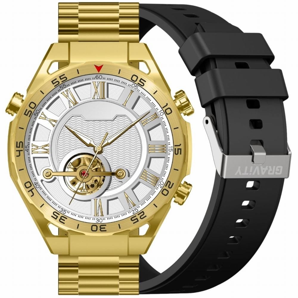 SmartwatchGravitySmartwatch Gravity GT13-2 czarny pasek