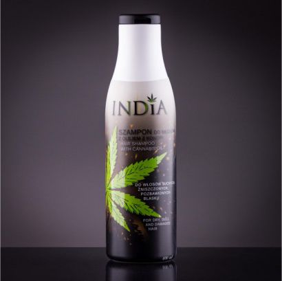 India Cosmetics Szampon z olejem z konopi 400 ml