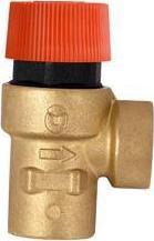 ZAWÓR BEZPIECZENSTWA Z MEMBRANĄ 1/2*1/2 1.5 BAR