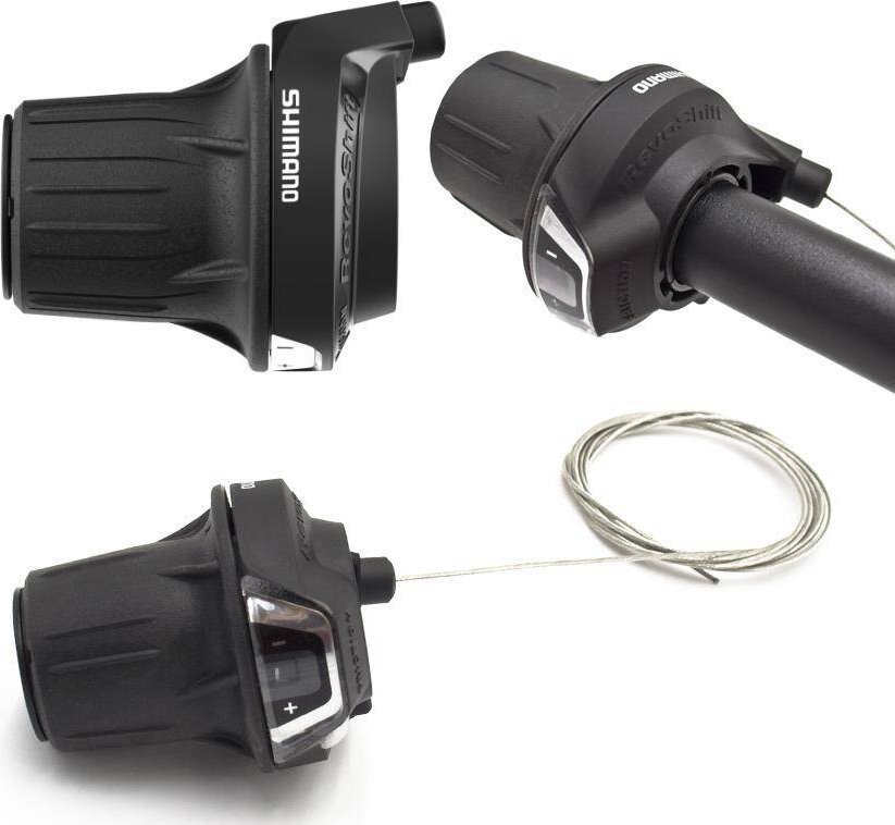Shimano Manetka Shimano SL-RV300-LN, bez indeksacji, lewa 3-rzędowa Revoshift