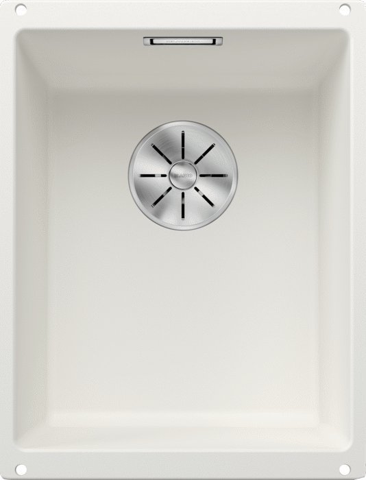 Zlewozmywak Blanco Subline 320-U Silgranit biały z korkiem InFino (523410)