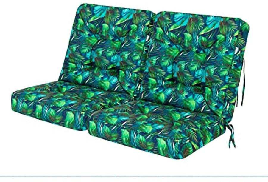 Hobbygarden 2x60 cm PODUSZKA VENUS 3D NIEBIESKIE LIŚCIE