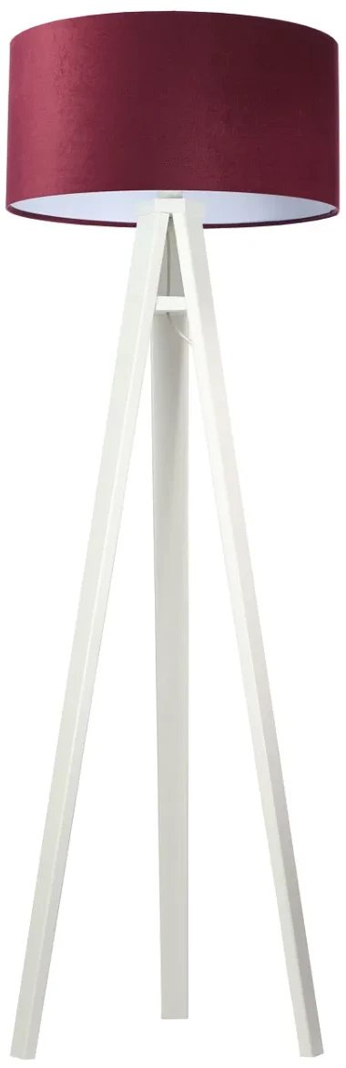 Lampa stojąca HOME 50 bordowa/biała/biała BPS KONCEPT