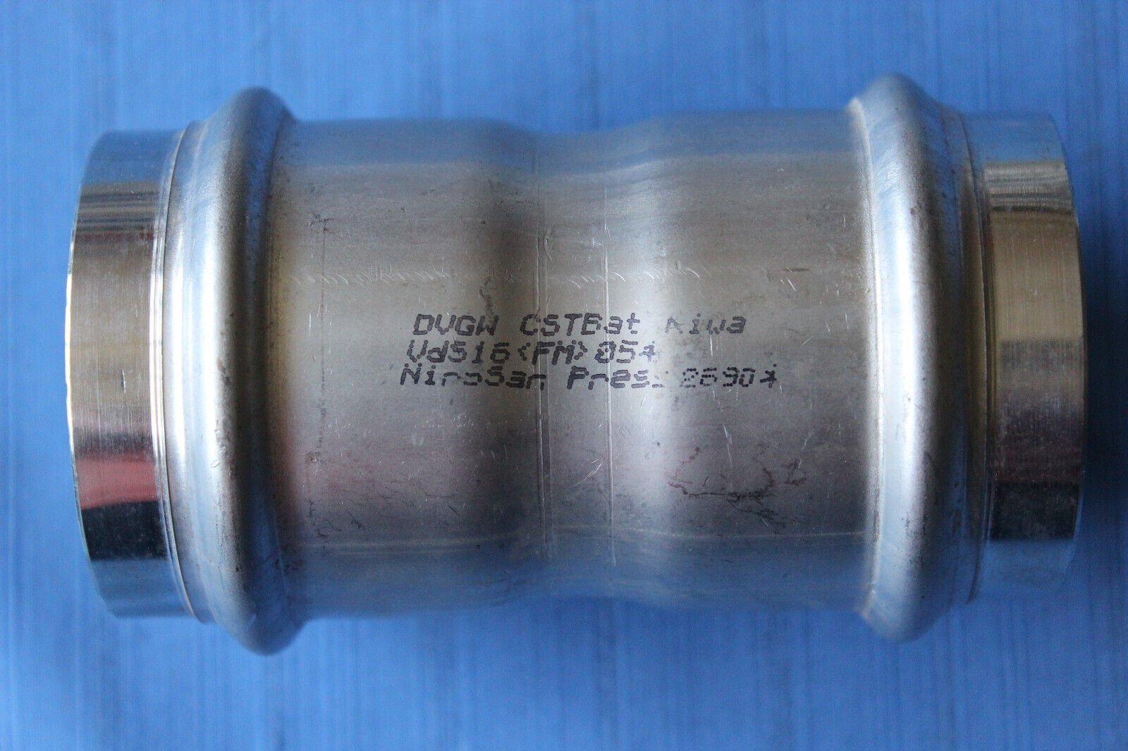 Mufa SANHA-NIROSAN-Stahl szlachetna d54SANHA