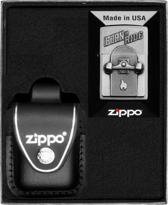 Zestaw ZIPPO Zapalniczka SKATEBOARD Prezentowy No3