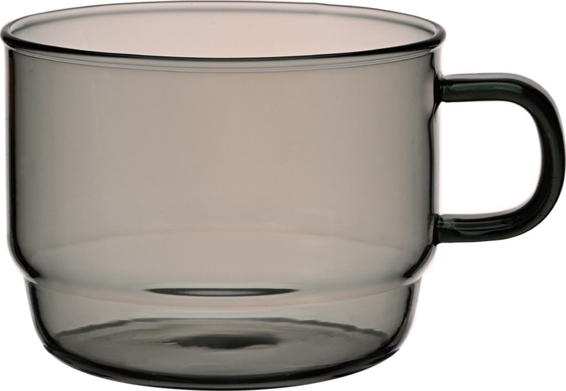 Hario Hario - Colors Stacking Mug Cup - Szklany kubek szary 300ml