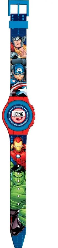 Kids Euroswan Zegarek cyfrowy KE02 ECO ( bez plastikowego opakowania) Avengers AVG4818 Kids Euroswan