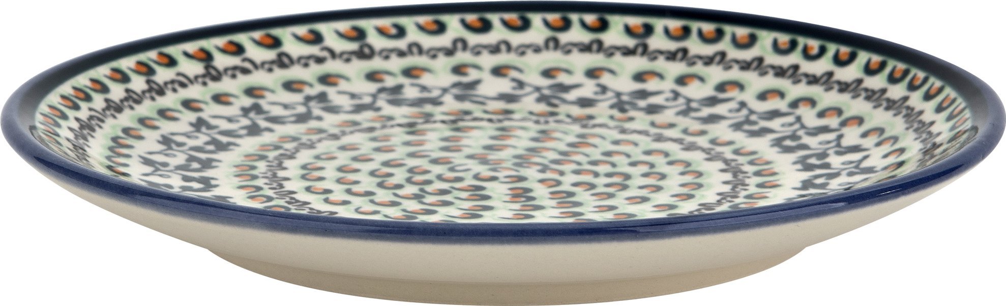 Bolesławiec Talerz płytki 20cm Bolesławiec Dekor 1165A