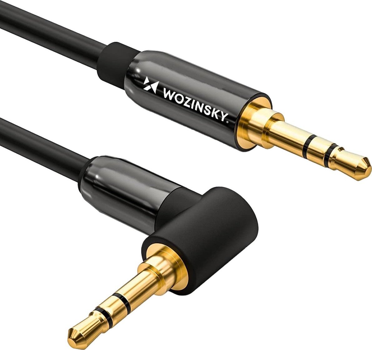 Kabel Wozinsky Jack 3.5mm - Jack 3.5mm 3m czarny (187764375)