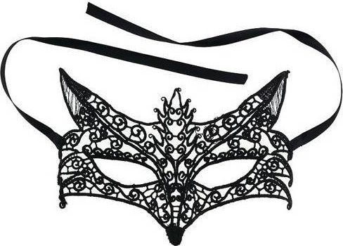 GoDan Maska karnawałowa ażurowa Wilk - 1 szt. uniwersalny