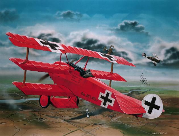 Revell Fokker Dr.I "Richthofen" (04744)