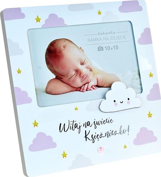 Ramka KUKARTKA Ramka Moments RM-049 Narodziny dziewczynka