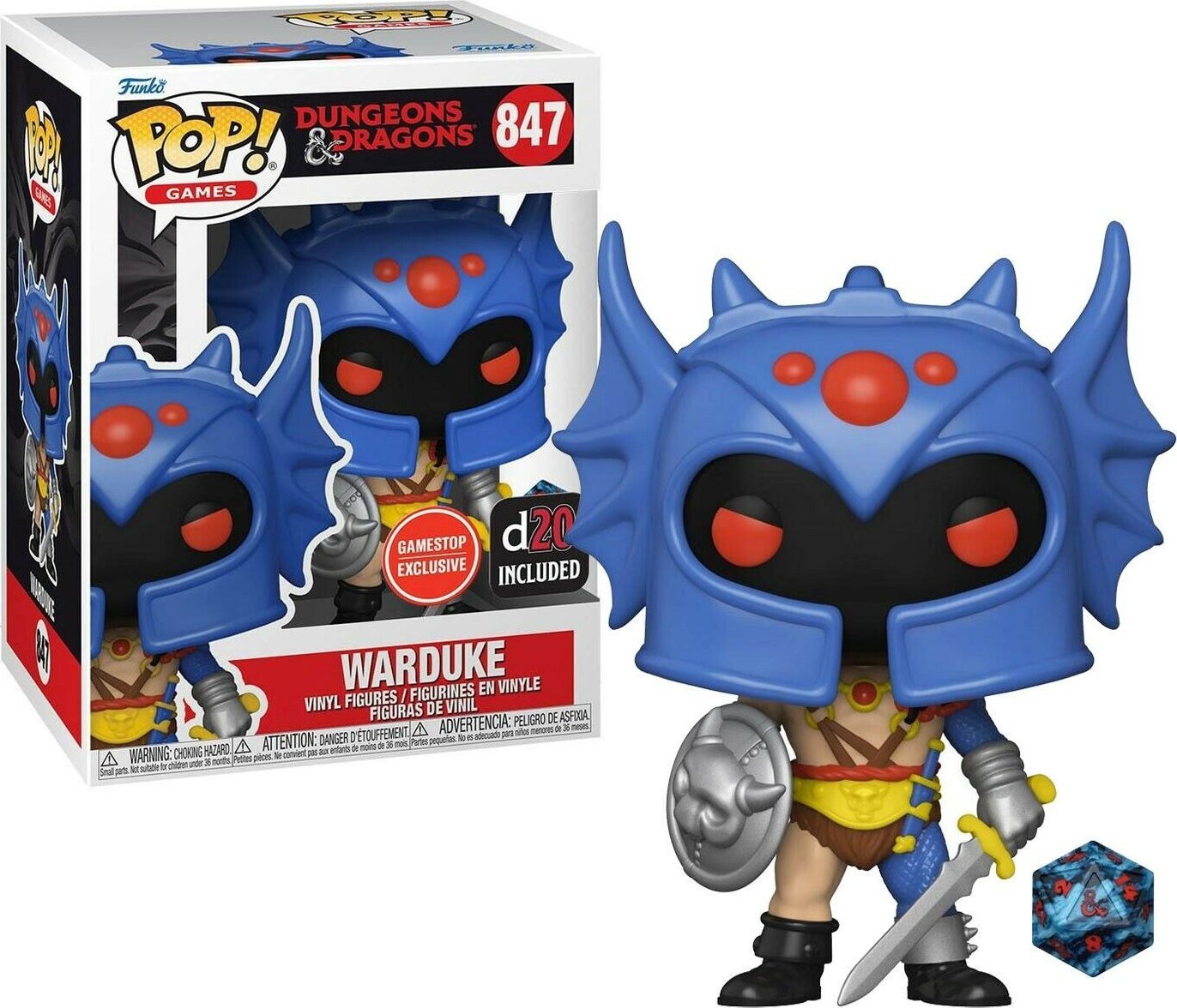 Funko POP! Dungeons Dragons Warduke 847