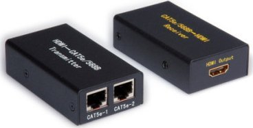 System przekazu sygnału AV Triton VALUE Przedłużenie HDMI przez Cat.5, maks. 25 m