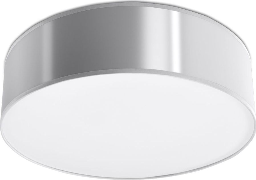 Lampa sufitowa Lumes Okrągły plafon LED E778-Arens - szary