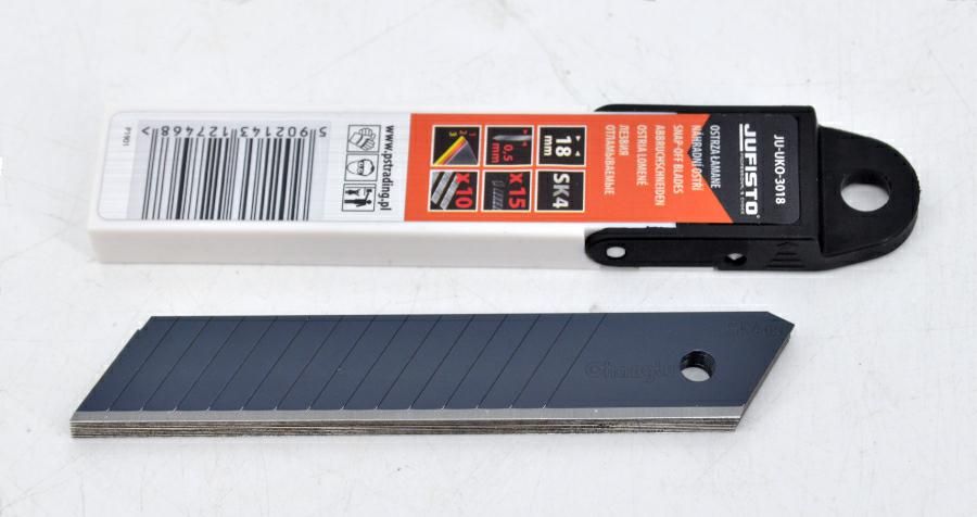 Jufisto OSTRZA ZAPASOWE 10szt. /18mm PROF. / JUFISTO JU-UKO-3018