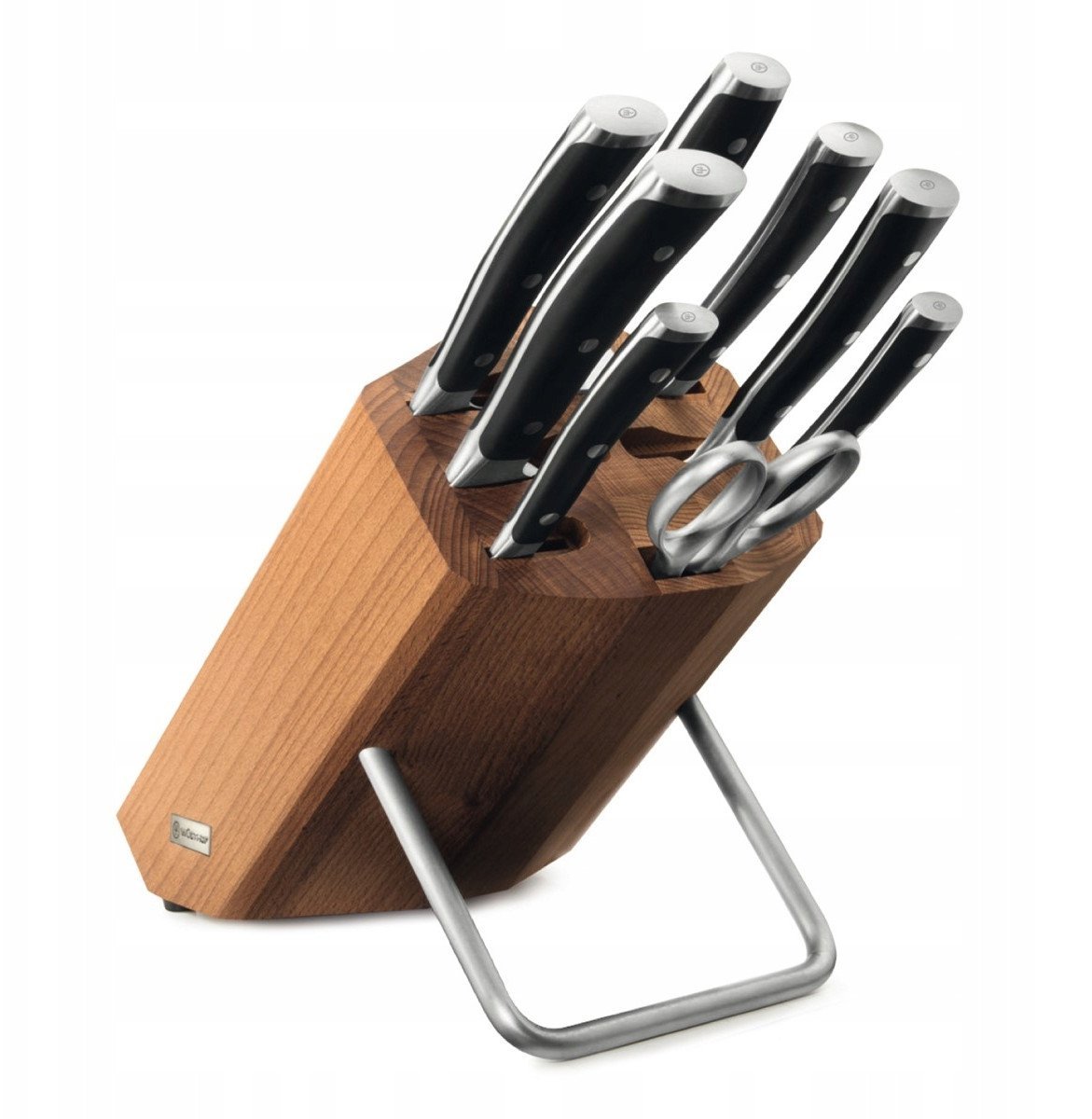 Blok noży z 8 elementami - Classic Ikon