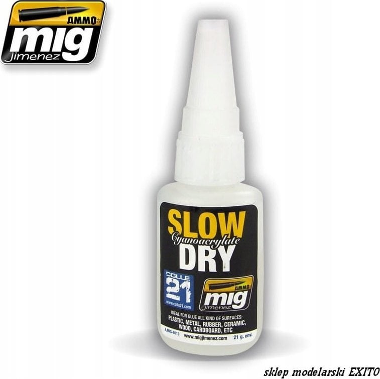 Vallejo Ammo: Slow Dry Cyanoacrylate (21 g)