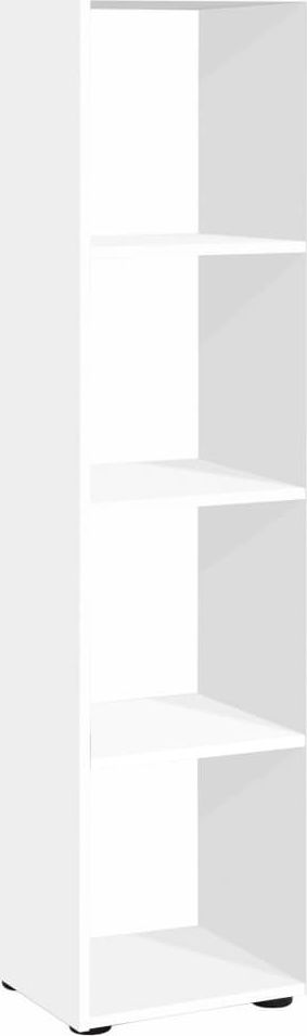 FMD FMD Regał z 4 przegrodami, biały