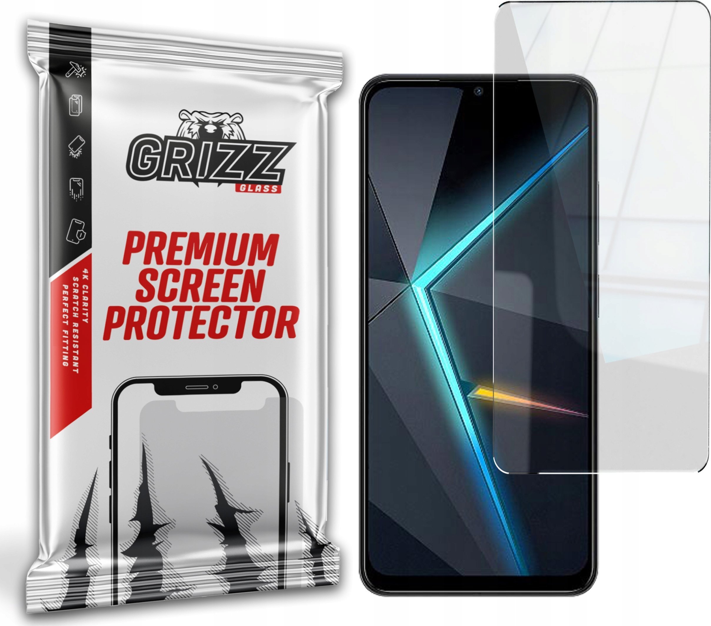 GrizzGlass Szkło hybrydowe GrizzGlass HybridGlass ZTE nubia Neo