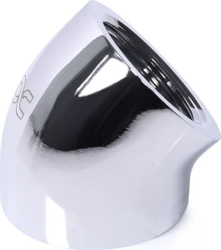 Alphacool Alphacool 45 Grad G1/4 Zoll IG auf G1/4 Zoll IG, chrome