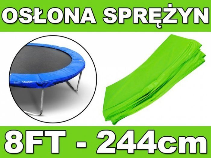 Joko Kołnierz PAD do Trampoliny 8FT Zielony