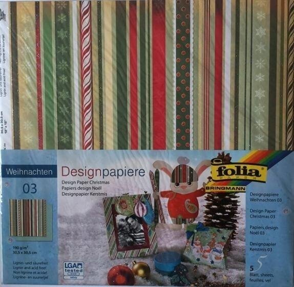 Penword Papier wzorniczy 190 g/m2 30,5x30,5cm 5 arkuszy