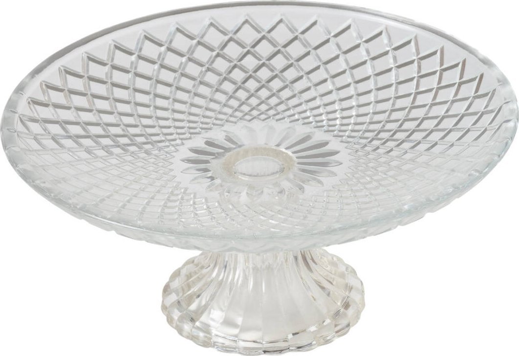 Boltze Patera szklana na ciasto RUKA, Ø 20 cm