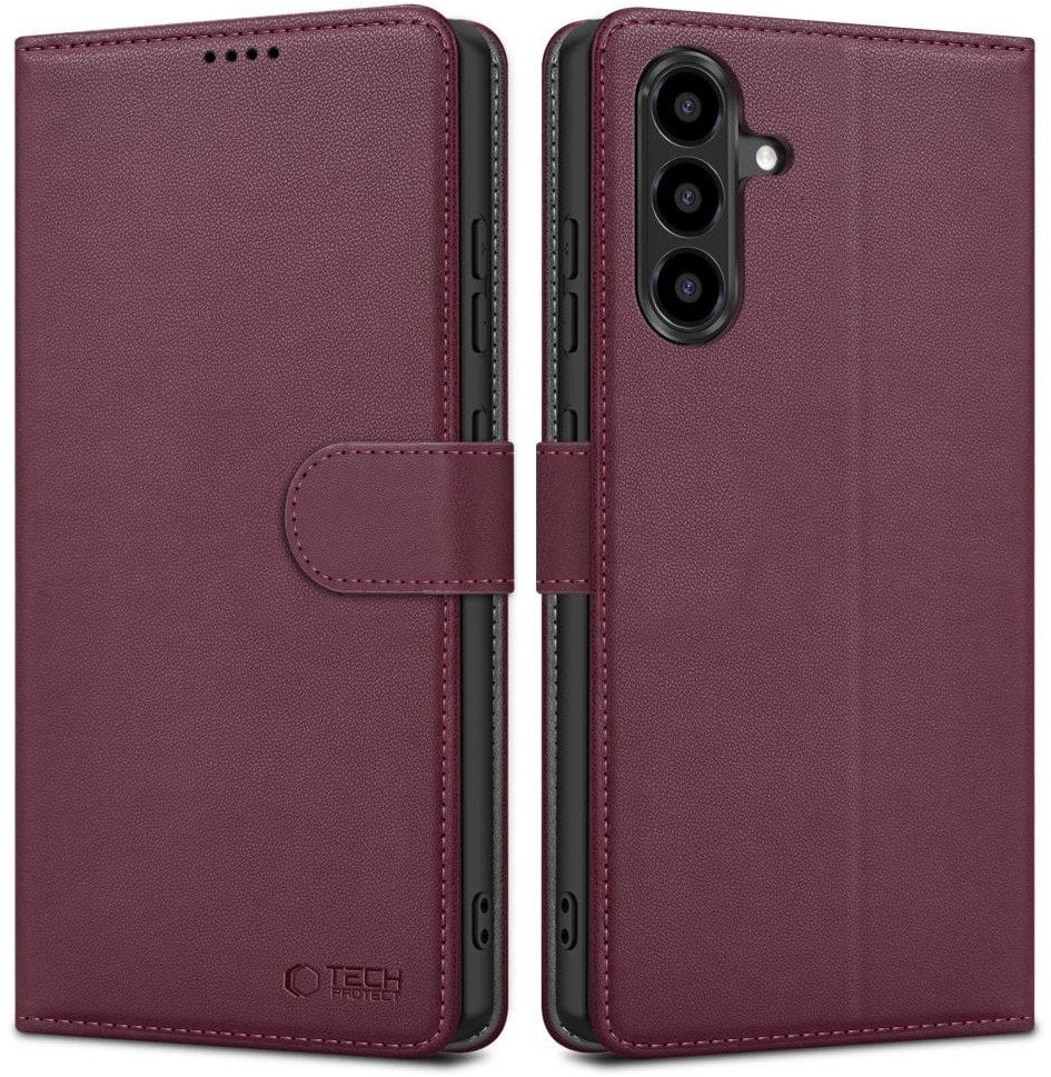 Etui z klapką Tech-Protect Wallet do Samsung Galaxy A26 5G / A17 4G / 5G Mulberry